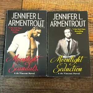 Jennifer L. Armentrout Moonlight Scandals & Moonlight Seduction Paperback Books